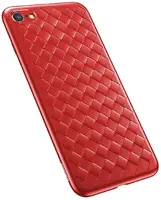 Чехол Baseus для iPhone SE 2022/ 2020/ 8/ 7, BV Weaving Case, Red (WIAPIPH8N-BV09)