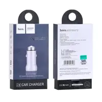 Адаптер автомобильный Hoco Z4  |1USB, 2А, QC2.0|