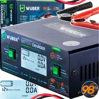Зарядное устройство для аккумуляторов 6/8/12/14/16/24В 10А Wuber (Польша)