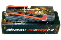 Акумулятор для радіокерованої машинки Dinogy G2.0 Li-Pol 3700 мАч 11.1 У Hardcase 138x25x46 мм T-Plug 70C