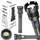 Мощный тактический фонарик Heckermann 1690 LED ZOOM USB 5000mAH 2500 lm
