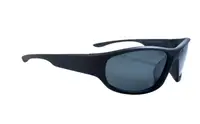 Сонцезахисні окуляри чоловічі спортивні полароїд polarized, чорні антивідблиски P0521-1