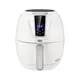 Аэрофритюрница сенсорная бытовая безмасляная TEESA DIGITAL AIR FRYER 3,2L WHITE / Фритюрница мультипечь