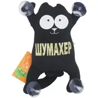 Мягкая игрушка "Кот Саймон: Шумахер" на присосках