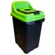 Бак для сортировки мусора Planet Re-Cycler 70 л черный - зеленый (стекло)