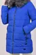 Куртка женская зимняя синяя код П396 XL