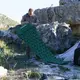 Надувной матрас с подголовником Naturehike CNK2300DZ0001, темно-синий