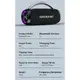 Акустика Xdobo Sinoband Youth IPX5 |BT5.3, TWS, AUX/USB, 60W,12h|