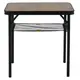 Стол Bo-Camp Garland 60x45 cm Black/Wood look (1404195)