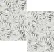 Набор кухонных полотенец Ardesto Grey leaves ART3863GL 38х63 см 2 шт