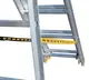 Лестница алюминиевая MASTERTOOL 3-х секционная, 3х8 ступене, h=5400 мм (79-1308)