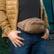 M-Tac сумка Companion Bag Large Dark Coyote, тактическая сумка на плече койот, военная сумка поясная, мужская