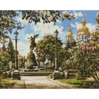 Набір для творчості Ідейка Алмазна мозаїка Володимирська гока AMO7351 40х50 см