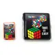 Комплект зажигалка + портсигар \"Rubik\"s 3 кубика