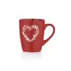 Кружка Ardesto Heart AR3467R 320 мл красная