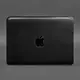 Кожаный чехол для MacBook 14 дюйм Черный Crazy Horse