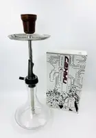 Кальян премиум-класса Doubletoke Naked – Элегантный Темный Хром