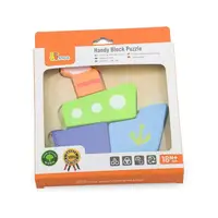 Деревянный мини-пазл Viga Toys Кораблик (50171)