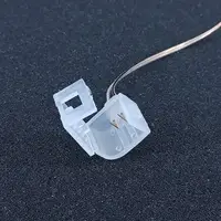 Коннектор PROLUM для неона Silicone 2835 120 8x16 Провод + 1 зажим