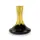 Стеклянная колба для кальяна под уплотнитель 2×2 Hookah Craft (крафт), черно-желтая крошка