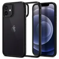 Чехол Spigen для iPhone 12 / 12 Pro Ultra Hybrid, Matte Black (ACS01703)
