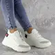 Кроссовки женские Fashion Snower 2155 40 размер 24,5 см Белый