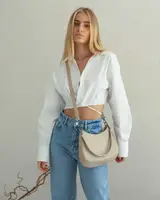 Женская сумка «Флэр» бежевая