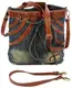 Джинсовая сумка Fashion jeans bag темно-синяя