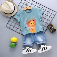 Костюм лето для мальчика Little King 1256, размер 90