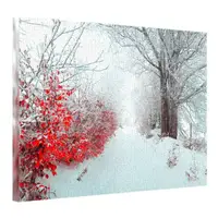 Картина на холсте Заснеженная тропа 45х65 см (H4565_15NG003)