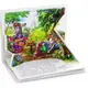 Книжка-панорамка (сказка) "Бременские музыканты", укр