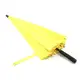 Зонт Lesko T-1001 Yellow 24 спицы механический однотонный для девушек от дождя