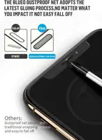 Захисне скло Blueo для iPhone 11 Pro/ XS/ X — Receiver Dustproof Stealth (з захисною сіткою) 2.5D