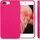 Чехол для iPhone 7 Plus / iPhone 8 Plus - Cиликоновый с микрофиброй, Neon Pink (38)
