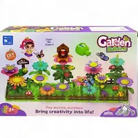 Конструктор "Garden Building. Цветочная поляна" (124 детали) вид 1