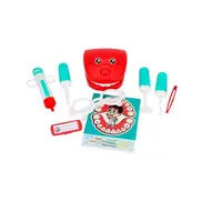 Детский набор стоматолога Technok Toys, 16 элементов, зубная щетка, халат, шапочка, челюсть. Multicolor (105735)
