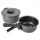 Набор посуды Bo-Camp Trekking 5 Pieces Anthracite (2300351)_Discounted