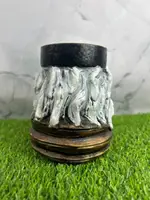 Колекційна чаша для кальяну Monster Bowls IMMORTAN JOE - авторська глазурована чаша ручної роботи в образі легендарного зло