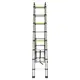 Лестница телескопическая универсальная 2×8 ступеней 5.0м FLORA (5033434)