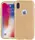 Чехол-накладка TOTO TPU Shine Case iPhone X Gold