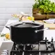 Кастрюля с крышкой GreenPan Copenhagen CC003345-001 24 см 4.9 л черная