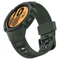 Чохол і ремінець Spigen для Galaxy Watch 4/5 (44mm) - Rugged Armor Pro 2 in1, Military Green (ACS05395)
