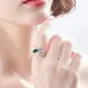 Женское серебристое кольцо птичка колибри код 2373