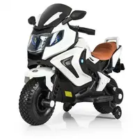 Дитячий мотоцикл на акумуляторі Bambi M-3681AL-1 білий