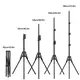 Держатель с кольцевым освещением 18" ZM448 |180cm Tripod Stand, Plug Powered, 3200-5600K|