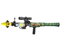 Гранатомет FUN SHOOTING GUN звук, подсветка, оптический прицел, 3 пластиковых снаряда, мягкий снаряд, от батареек. Hakki (150001)