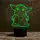 Сменная пластина для 3D светильников "Малыш Йода" 3DTOYSLAMP