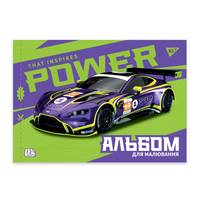 Альбом для рисования А4 YES Sport car 130602 12 листов