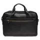 Мужская кожаная сумка Borsa Leather K11118-black
