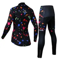 Вело костюм жіночий Siilenyond SW-CT-05702 Graffiti 3XL яскравий велокомплект одягу